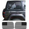 Jeep Wrangler 2018 - 2023 ADESIVI X2 (Prodotto compatibile)