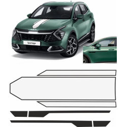 Kia Sportage 2022 Stripes STICKER (Compatible Product)