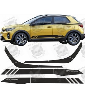 Kia Stonic 2018 Stripes STICKERS (Compatible Product)