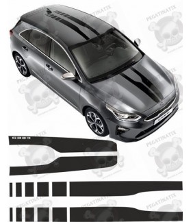 Kia Cee'd / Xceed Phev 2018 Stripes STICKERS (Compatible Product)