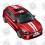 Kia XCeed 2019 Stripes AUFKLEBER (Kompatibles Produkt)