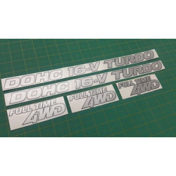 Mazda 323 GTX ADESIVI (Prodotto compatibile)