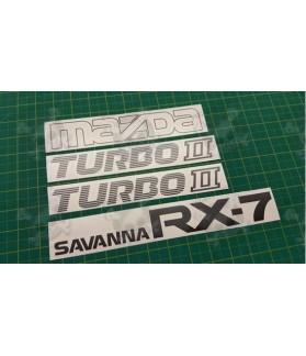 Mazda RX-7 STICKERS (Compatible Product)
