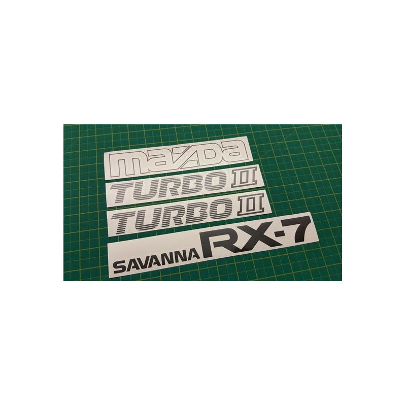 Mazda RX-7 ADESIVI (Prodotto compatibile)