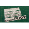 Mazda RX-7 ADHESIVO (Producto compatible)