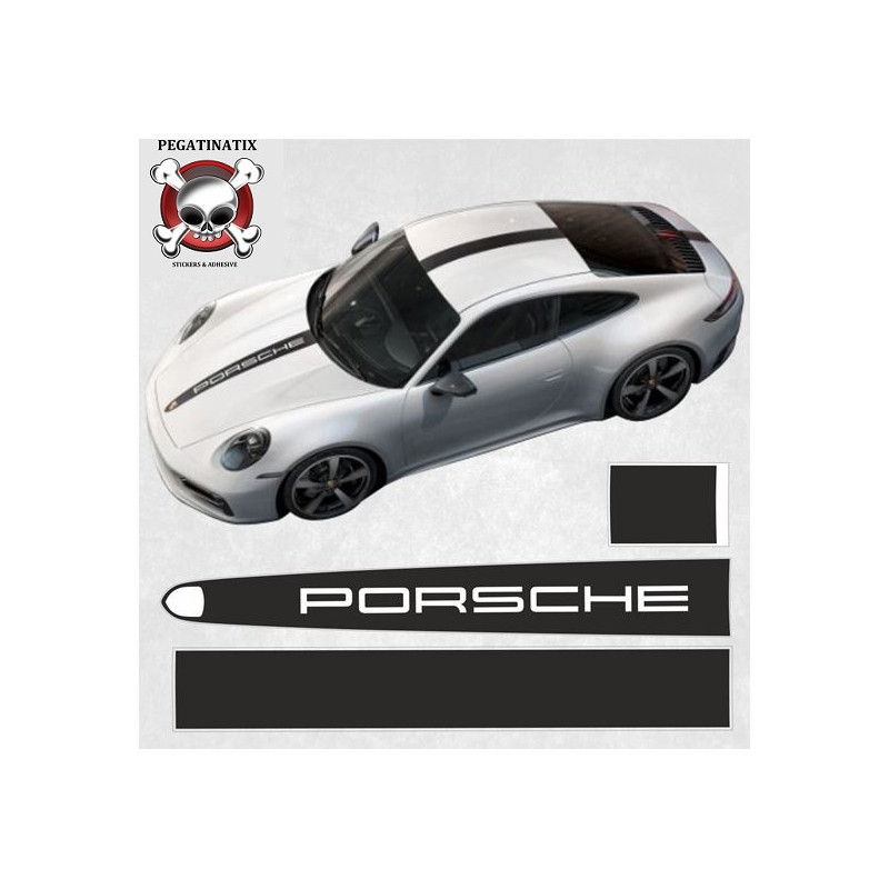 PORSCHE 992 side Stripes ADESIVOS (Produto compatível)