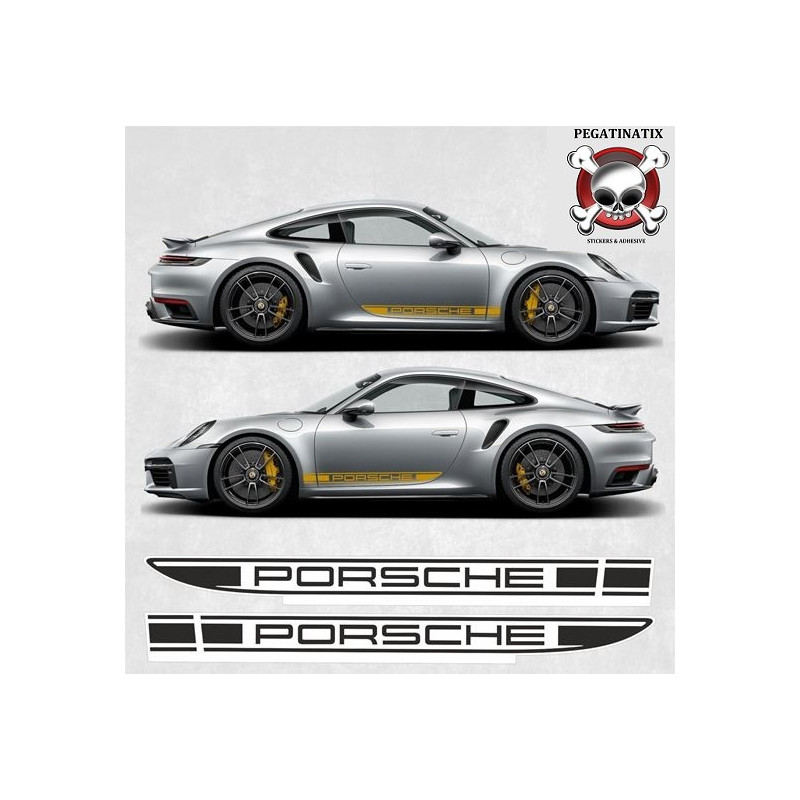 PORSCHE 992 side Stripes ADESIVOS (Produto compatível)