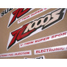 DECALS Suzuki TL 1000S YEAR 1999 GREEN (Compatible Product)
