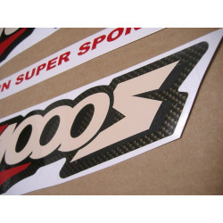 DECALS Suzuki TL 1000S YEAR 1998 black (Compatible Product)