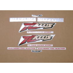 DECALS Suzuki TL 1000S YEAR 1998 black (Compatible Product)
