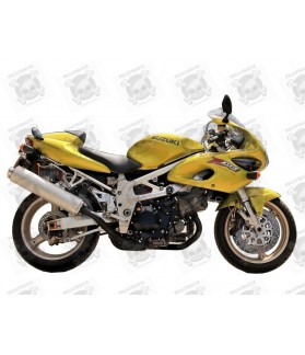 STICKERS Suzuki TL 1000S YEAR 1998 yellow (Compatible Product)