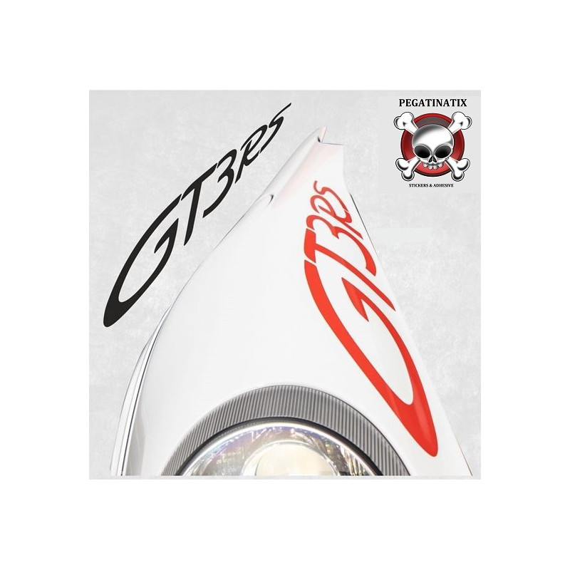 PORSCHE 997 GT3 RS side Stripes ADHESIVOS (Producto compatible)