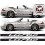 PORSCHE 997 turbo side Stripes DECALS (Compatible Product)