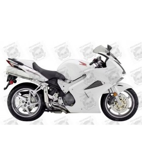 HONDA VFR 800 Vtec RC 46 2008 WHITE stickers (Compatible Product)