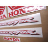 HONDA VFR 800 RC 46 2008 WHITE aufkleber (Kompatibles Produkt)