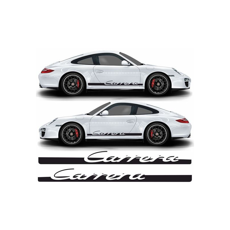 PORSCHE 997 side Stripes ADESIVOS (Produto compatível)