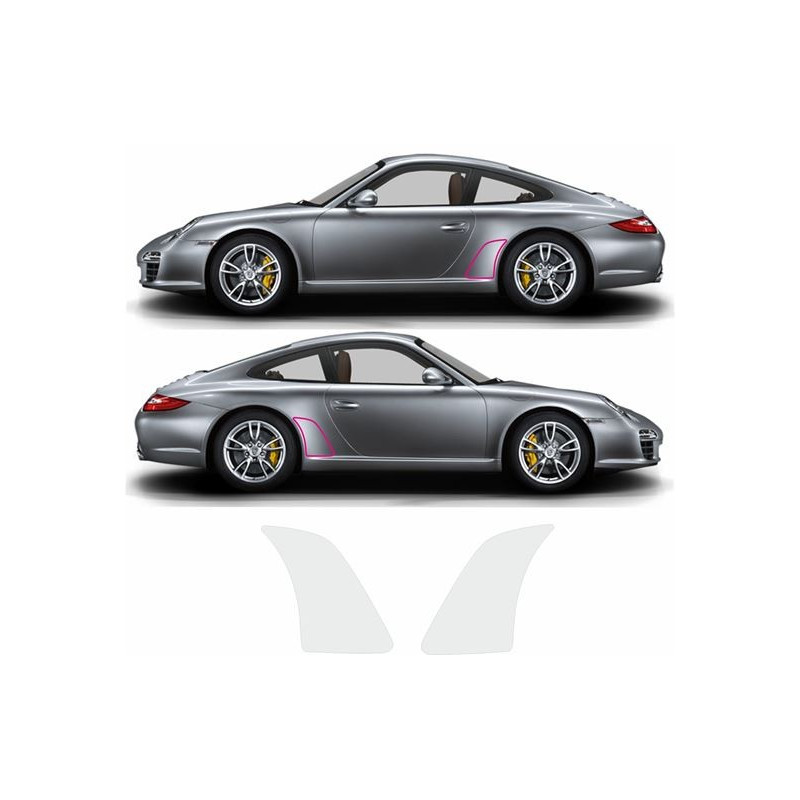 PORSCHE 997 / 997 GT3 AUFKLEBER (Kompatibles Produkt)