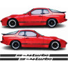 PORSCHE 924 TURBO side Stripes ADHESIVOS (Producto compatible)