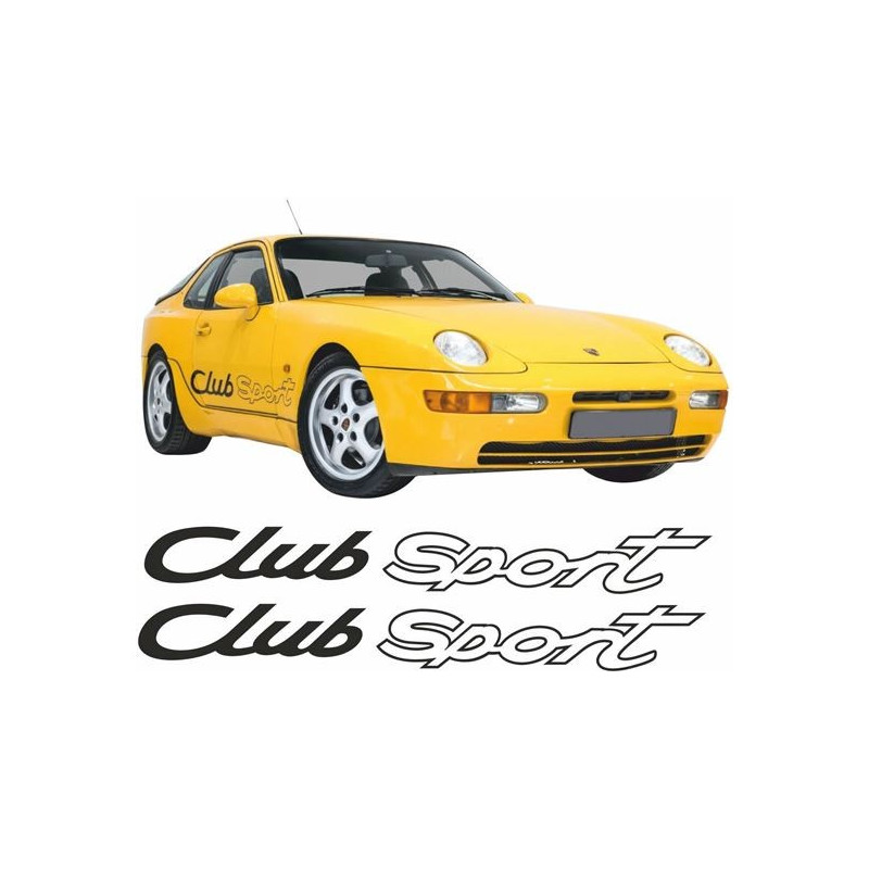 PORSCHE 968 side Stripes ADESIVI (Prodotto compatibile)