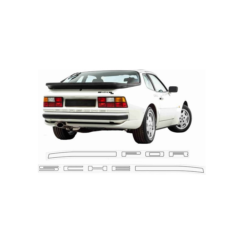 PORSCHE 944 / 924 side Stripes AUTOCOLLANT (Produit compatible)