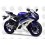 YAMAHA YZF-R6 YEAR 2015 BLUE/SILVER DECALS (Compatible Product)