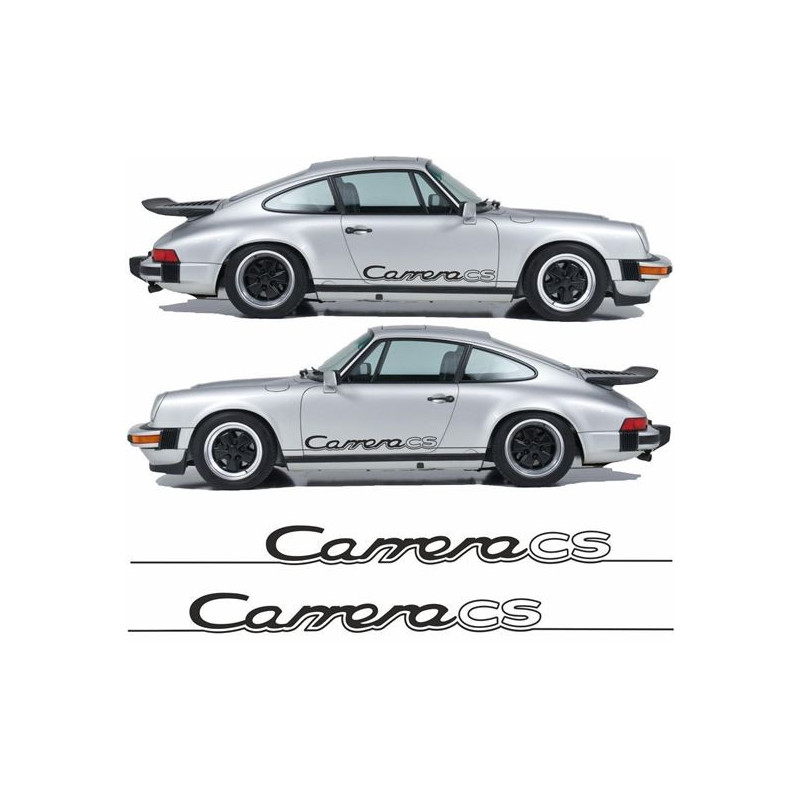 PORSCHE 930 Carrera CS AUTOCOLLANT side Stripes AUTOCOLLANT (Produit compatible)