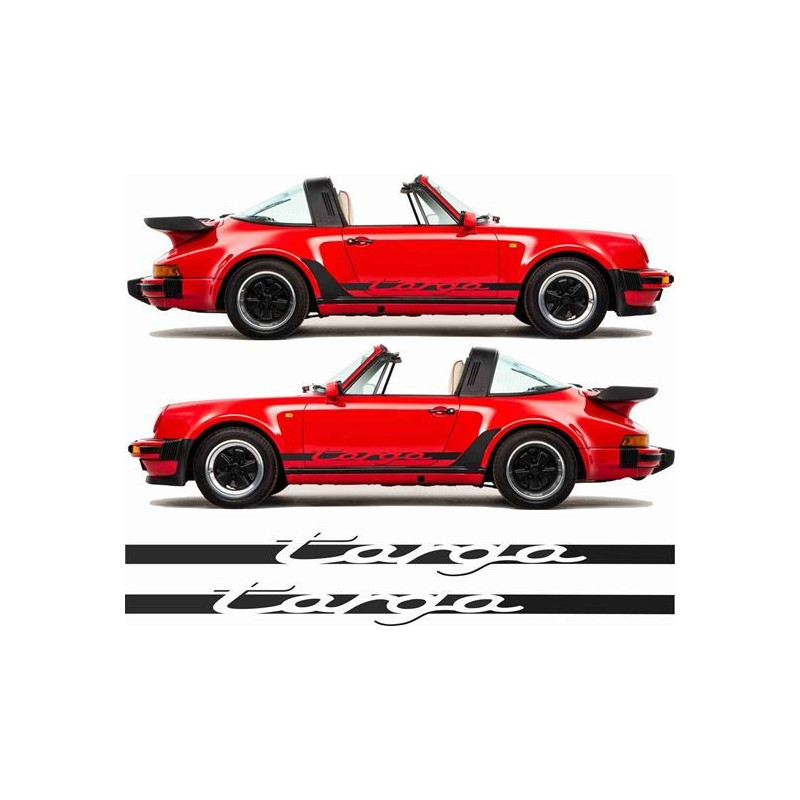 PORSCHE 930 targa ADHESIVOS (Producto compatible)