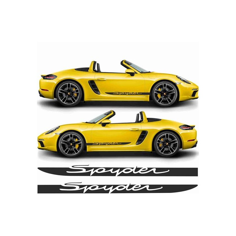 porsche 718 SPYDER Stripes ADHESIVOS (Producto compatible)