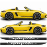 porsche 718 SPYDER side Stripes ADESIVOS (Produto compatível)