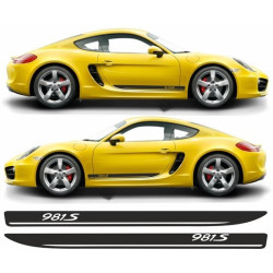 porsche 981 S BOXTER/CAYMAN Stripes ADHESIVOS (Producto compatible)
