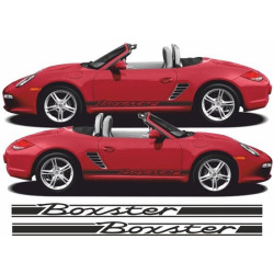 porsche 987 BOXTER SIDE STRIPES ADESIVI (Prodotto compatibile)