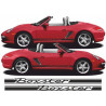 porsche 987 BOXTER SIDE STRIPES DECALS (Compatible Product)