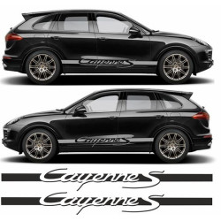 PORSCHE Cayenne S side Stripes DECALS (Compatible Product)