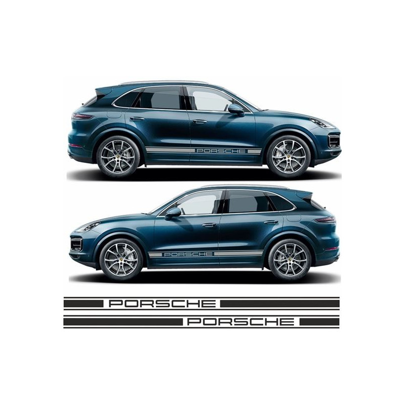 PORSCHE Cayenne side Stripes ADHESIVOS (Producto compatible)