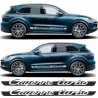 PORSCHE Cayenne TURBO side Stripes ADESIVI (Prodotto compatibile)