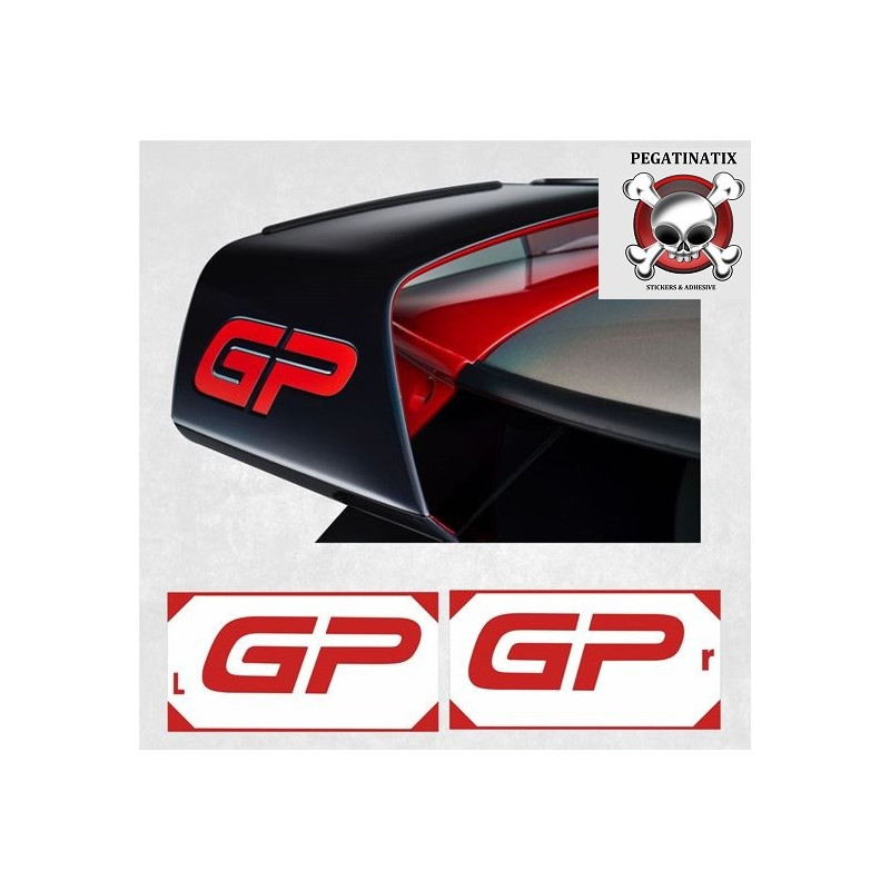 ADHESIVOS Mini F56 GP rear Wing (Producto compatible)