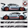 PORSCHE 992 GT3 RS side Stripes AUFKLEBER (Kompatibles Produkt)