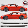 PORSCHE 992 GT3 RS side Stripes ADESIVI (Prodotto compatibile)