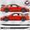 PORSCHE 992 GT3 RS side Stripes AUFKLEBER (Kompatibles Produkt)