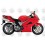 HONDA VFR 800I 2007 RED decals (Compatible Product)