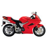 VFR 800I 2007 RED aufkleber (Kompatibles Produkt)