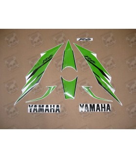 YAMAHA YZF-R6 2006-2007 CUSTOM LIME GREEN STICKERS (Compatible Product)