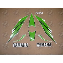 YAMAHA YZF-R6 2006-2007 CUSTOM LIME GREEN DECALS (Compatible Product)