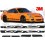 PORSCHE 997 GT3 RS side Stripes STICKERS (Compatible Product)