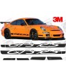 PORSCHE 997 GT3 RS side Stripes STICKERS (Compatible Product)