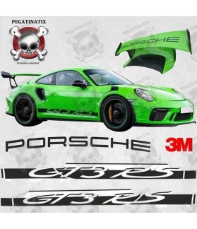 PORSCHE 991 GT3 RS side Stripes STICKERS (Compatible Product)