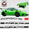PORSCHE 991 GT3 RS side Stripes AUTOCOLLANT (Produit compatible)