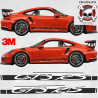 PORSCHE 991 GT3 RS side Stripes ADESIVOS (Produto compatível)