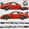 PORSCHE 991 GT3 RS side Stripes AUTOCOLLANT (Produit compatible)