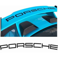 PORSCHE 991 GT3 rear Wing AUFKLEBER (Kompatibles Produkt)